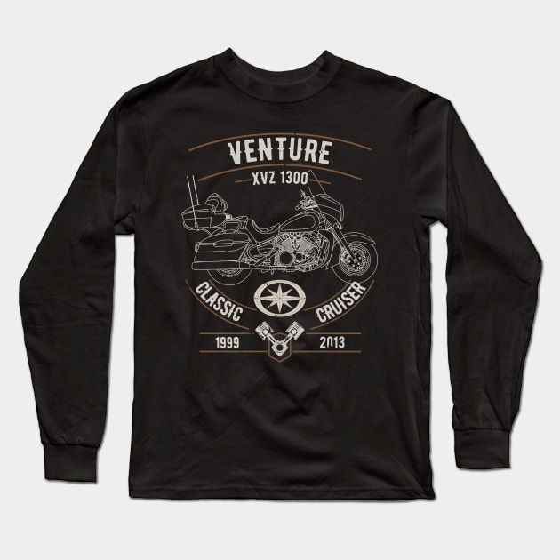 Venture XVZ 1300 Old Poster Long Sleeve T-Shirt by Wile Beck